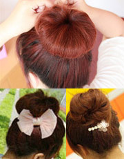 <em>短发</em>能否<em>梳丸子头</em> <em>短发怎么</em>做丸子头图解(4)_发