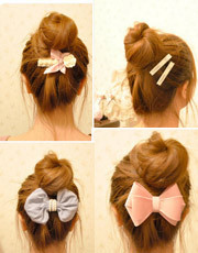 短中发<em>发型扎法步骤</em>_发型设计