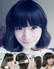 <em>学生头怎么扎</em>_<em>发型</em>设计