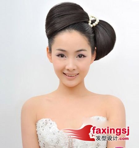 温暖可人韩式新娘发型~个性酷感很抢眼
