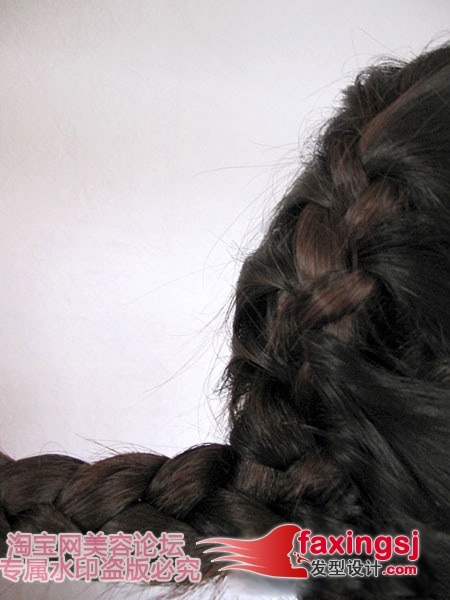 公主头+蝎子辫~问题迎刃而解