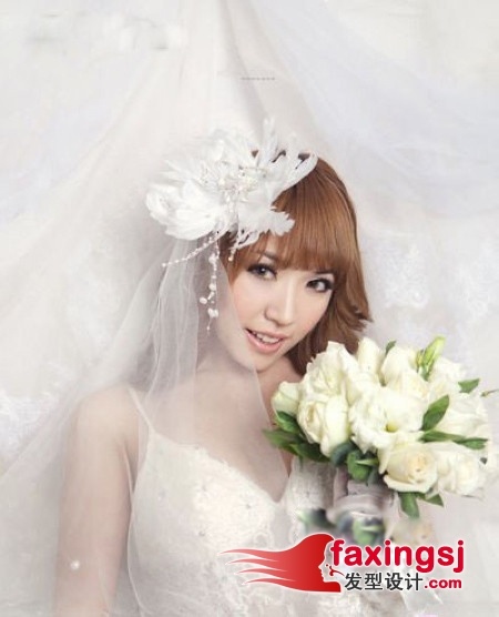 日韩新娘发型 新娘头怎么梳