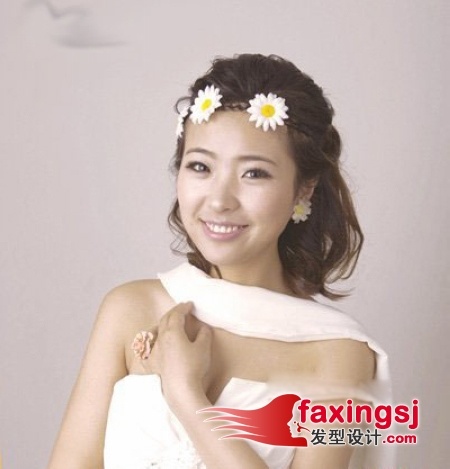 日韩新娘发型 新娘头怎么梳