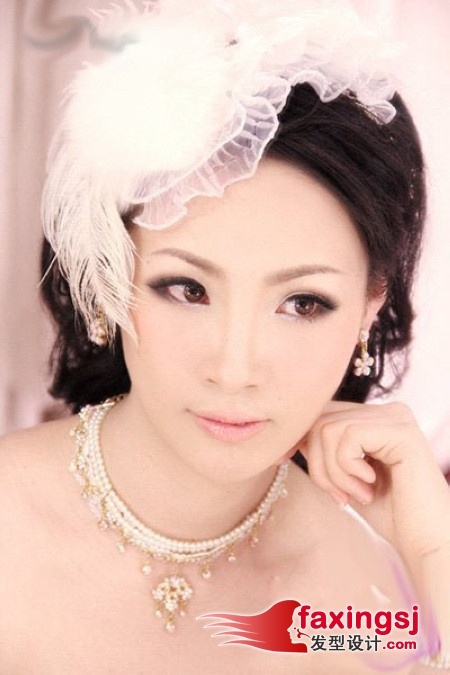 日韩新娘发型 新娘头怎么梳