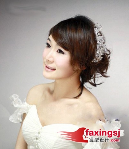 日韩新娘发型 新娘头怎么梳