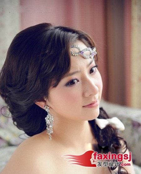 日韩新娘发型 新娘头怎么梳