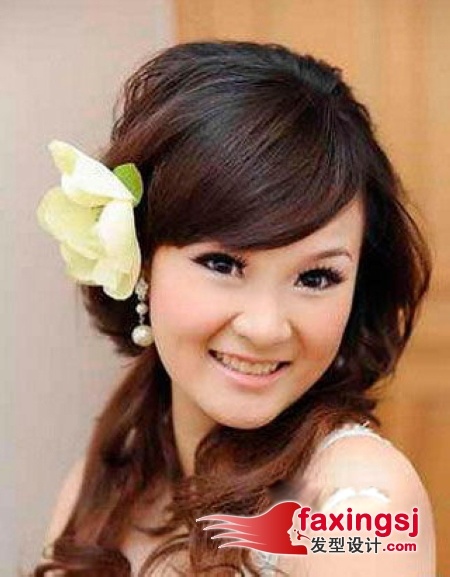 日韩新娘发型 新娘头怎么梳