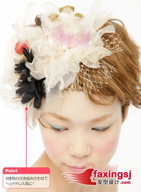 日韩新娘发型 新娘头怎么梳