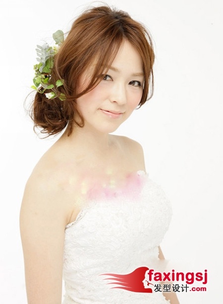 日韩新娘发型 新娘头怎么梳