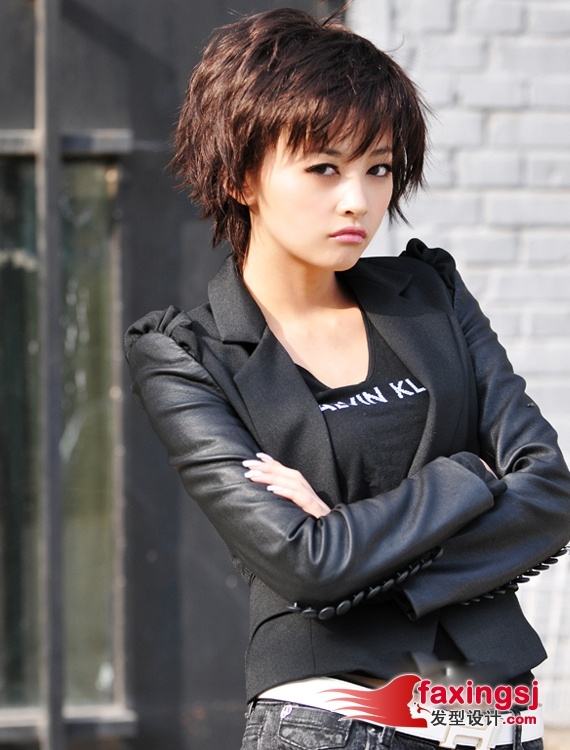 欧美风明星bobo 胖女孩短发bobo头发型图片~做气质女人