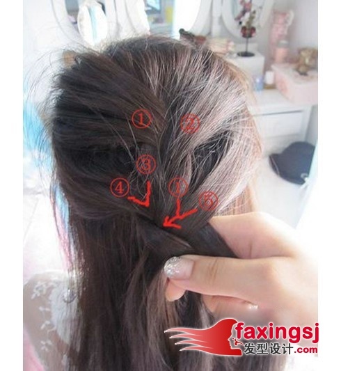 夏日编发 日系编法头发~齐齐潮起来