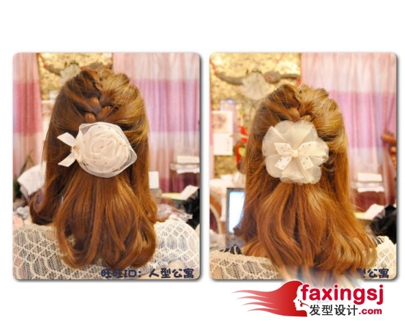 编发教程+发饰 及肩长头发怎么编~打理大揭秘
