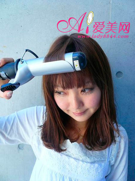 中长发梨花头怎么弄　侧扎梨花头打理