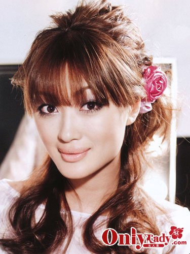 暖意发饰 最流行的可爱发型别样风采发型