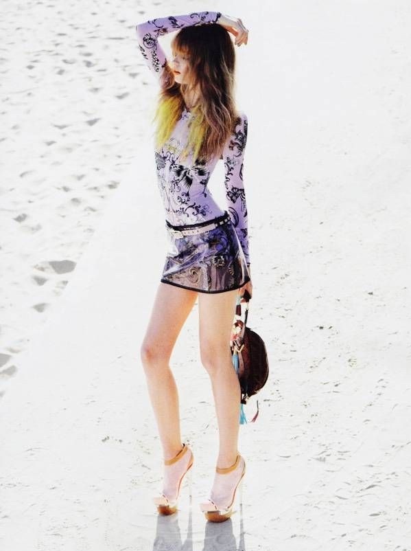 2010头发流行情人节发型 款款惹爱渐变发色